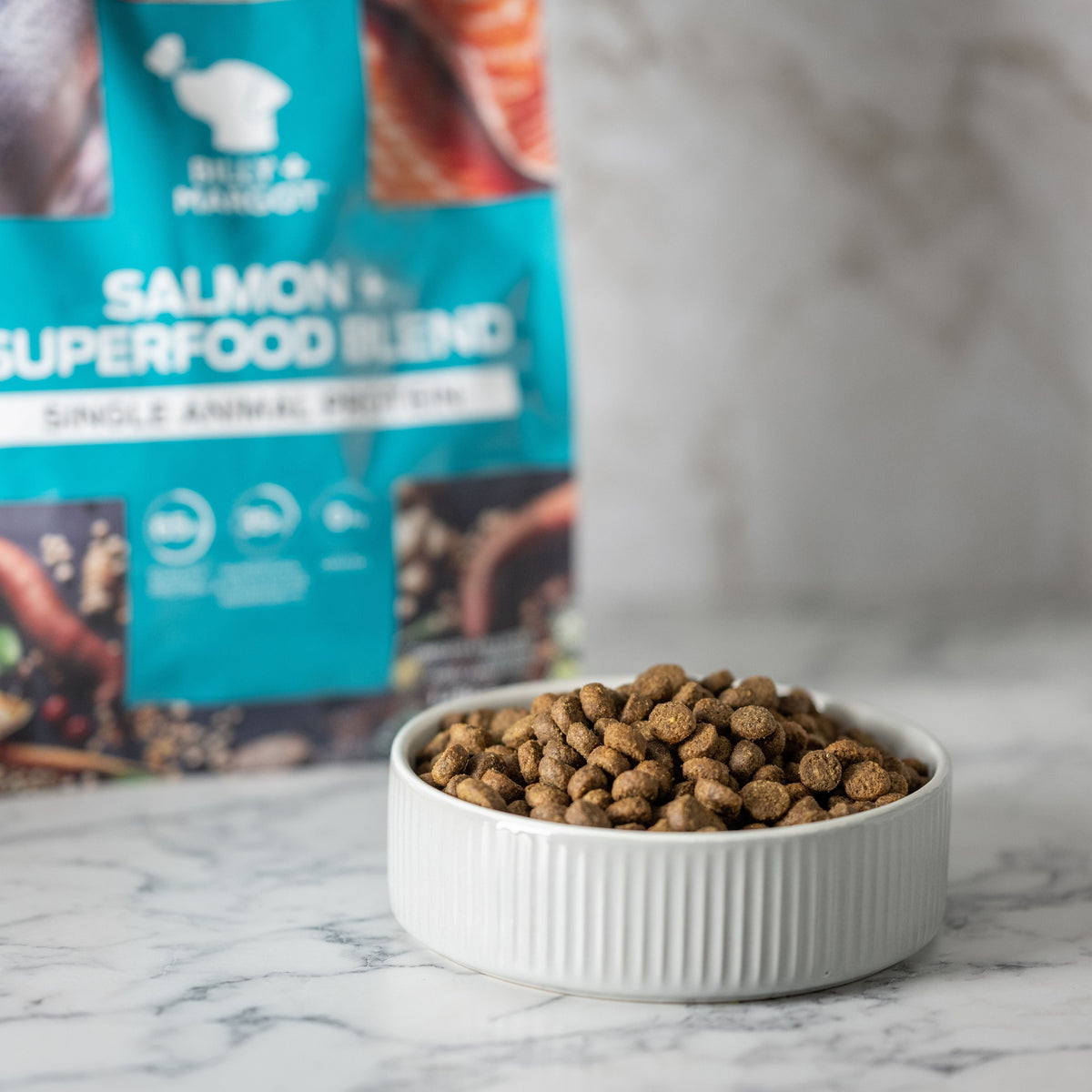 Billy + Margot Salmon + Superfoods Recipe Dry Adult Dog Food 9kg